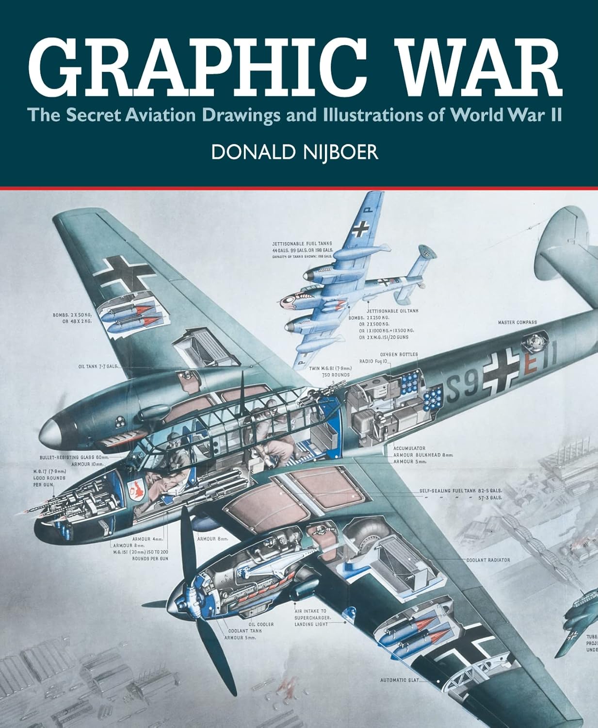 Graphic War Graphic War: The Secret Aviation Drawings and Illustrations of World War II Paperback – July 21, 2011 by Donald Nijboer (Author) – Image 1
