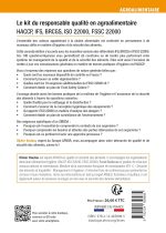 Le kit du responsable qualité en agroalimentaire: HACCP, IFS, BRCGS, ISO 22000, FSSC 22000 - 2e édition Broché – Illustré, de Olivier Boutou (Auteur) – Image 2