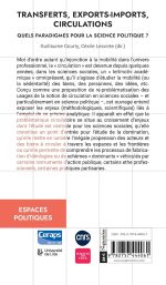 Transferts, exports-imports, circulations: Quels paradigmes pour la science politique ? de Guillaume Courty (Auteur), Cécile Leconte (Auteur)  Format : Broché – Image 2