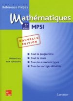 Mathématiques 1re année MPSI de Erick de Brauwère (Auteur), Philippe Crocy (Auteur)  Format : Broché
