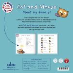 LEARN ENGLISH WITH CAT AND MOUSE - MEET MY FAMILY de Stéphane Husar (Auteur), Loïc Méhée (Illustrations)  Format : Relié – Image 2