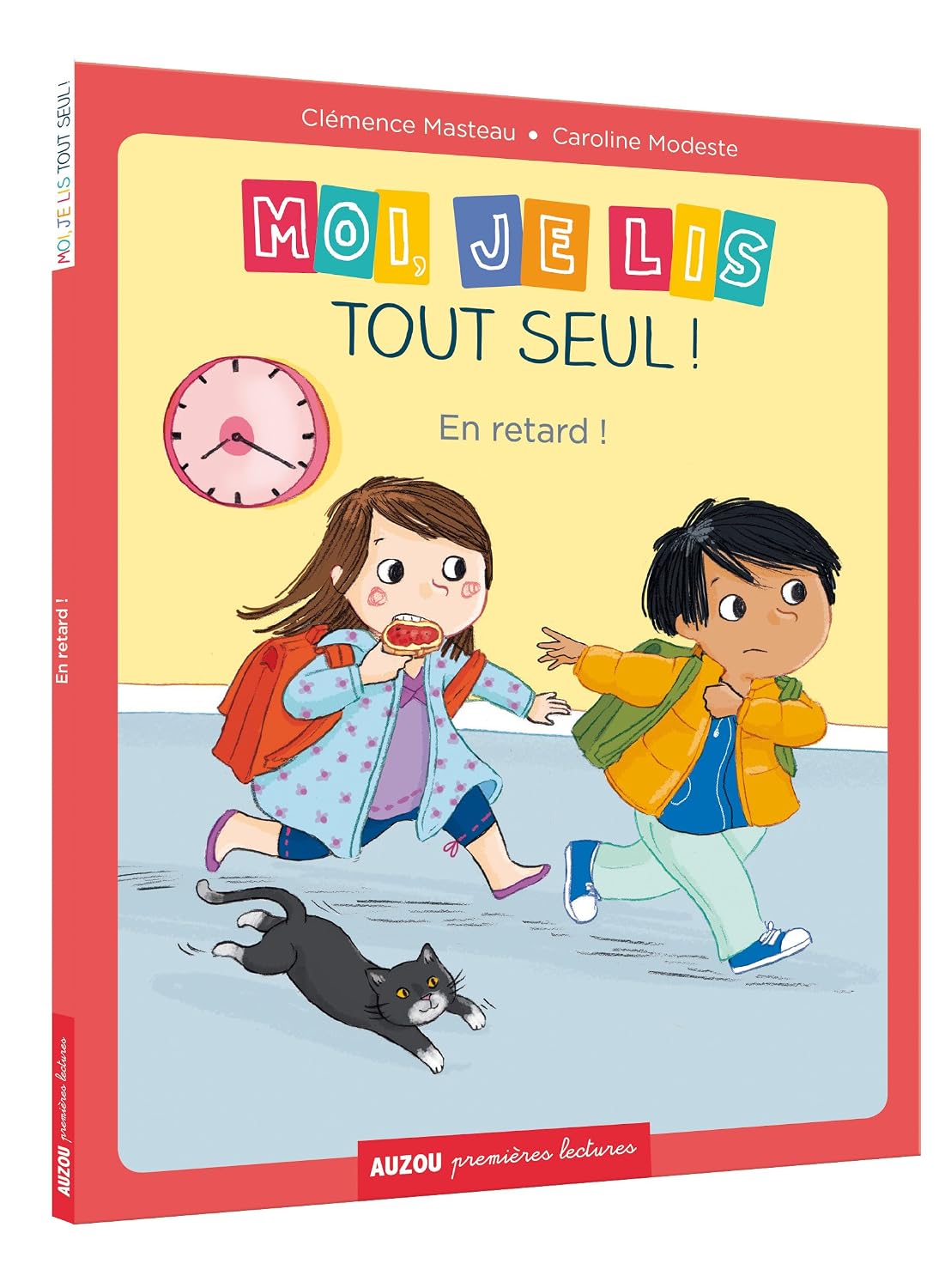MOI, JE LIS TOUT SEUL - EN RETARD ! MOI, JE LIS TOUT SEUL - EN RETARD ! (COLL. PREMIERES LECTURES) de Clémence MASTEAU (Illustrations), Caroline MODESTE (Illustrations) Format : Broché – Image 1