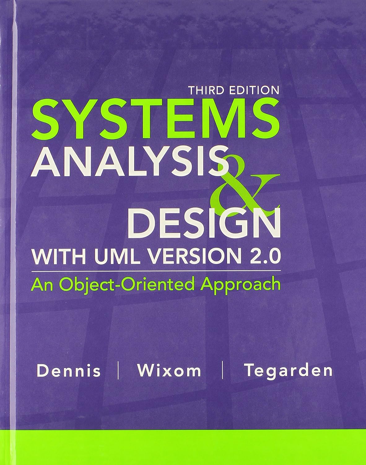 systems analysis design uml version2.0 Systems Analysis Design UML Version 2.0: An Object-oriented Approach Édition en Anglais de Alan Dennis (Auteur), Barbara Haley Wixom (Auteur), David P. Tegarden (Auteur) Format : Relié – Image 1